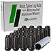 DPAccessories D5148P-2305/20 20 Black 14x1.5 Closed End Duplex XL Spline Lug Nuts for Aftermarket Wheels Wheel Lug Nut