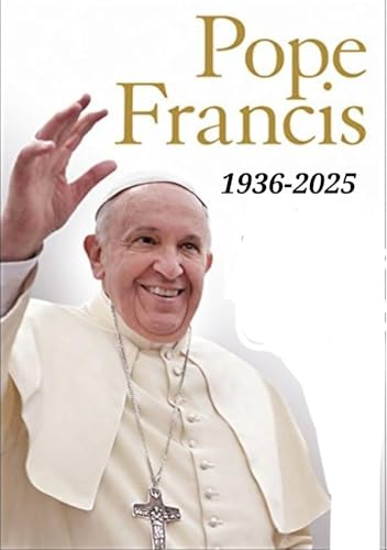 Aimant de réfrigérateur commémoratif du Vatican Papa Francesco - Idée cadeau faite à la main - Environ 6 x 7 cm - Pas d'impression 3D - Plastique laminé fait à la main - Pas 3D