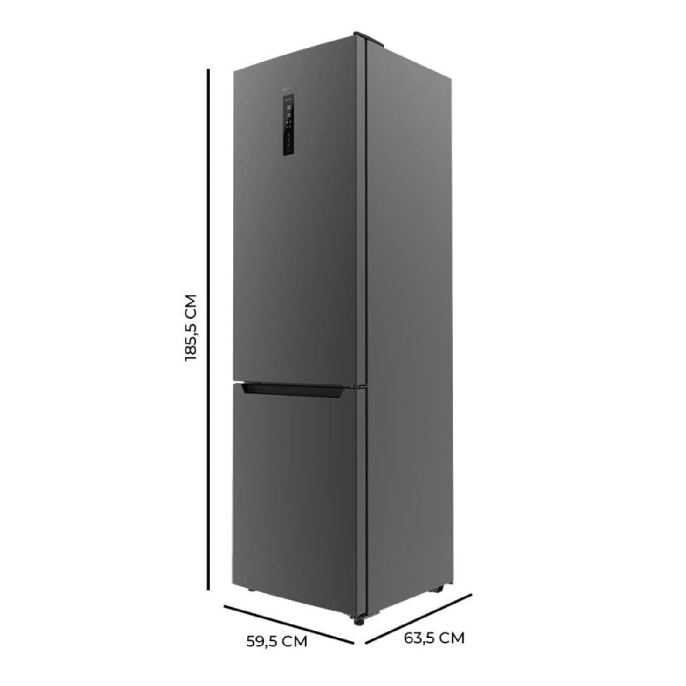 Cecotec Frigorífico Combi 2 Puertas Bolero CoolMarket Combi 322 Dark D. – Bild 2