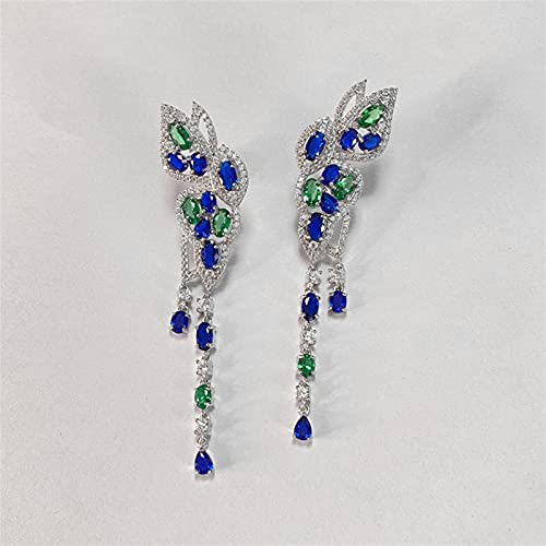 Boucles d'oreilles papillon diamant carbone argent 925 le cadeau idéal pour femme