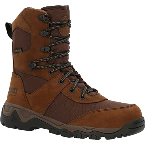 Rocky Men's RED Mountain Hiking Boot, Brown, 12 Wide