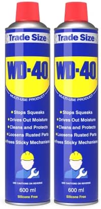 WD-40 Multi-Use 600ml Twin Pack - Ideal for Home, Garage & Workshop Maintenance & Repairs