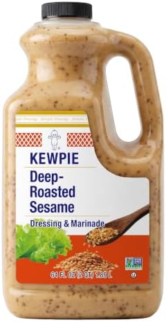 Kewpie Deep Roasted Sesame Dressing, 64 oz