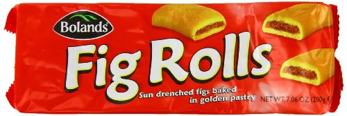 Bolands Fig Roll Biscuits 200 g (Pack of 12)