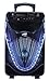 Naxa Electronics NDS-1233 12-Inch Bluetooth Portable Party System with Disco Light