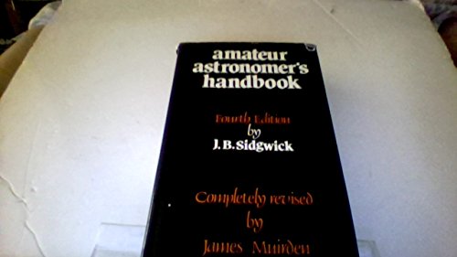 Amateur Astronomer's Handbook 0894900498 Book Cover