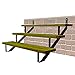 Steel Step Stair Riser - 3 Step for Deck Height 27 Inches Stair Stringer Step Stringer