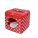UKKO Letto per Cani Cat Bed House Regalo di Natale Gift Bed Cat Letto Inverno Cat Casa Tenda Molto Morbido Piccolo Cane Mat Mat Cat Letto Caldo Pet Cesto Accogliente Gattino Cuscino-Cat Bed 301,China