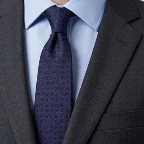 Image of Calixto Men's Microfibre Italian Designer Necktie Gift Set, Floral Printed Tie (Pack of 1)