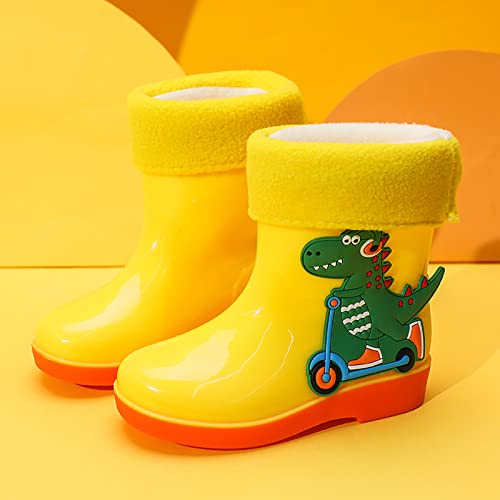 Kids Rain Boots For Girls Boys Toddler Waterproof Rubber Cute Dinosaur Mud Rubber Boots Rainboots Boots Girls2