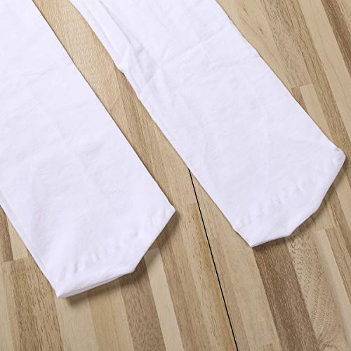 DSORVICD Women's Thigh High Stockings with Bow Opaque Over The Knee Socks Sexy Lingerie Stocking4