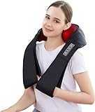 AERLANG Shiatsu Back and Neck Massager, Back Massager Deep Tissue Kneading Neck and Shoulder Massage with Heat, Electric Massage Pillow Fathers Day Gift Ideas from Daughter Son(NOT Cordless)