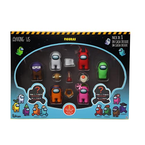 Bizak Among Us - Pack 8 en Caja Deluxe Surtido (64112070)