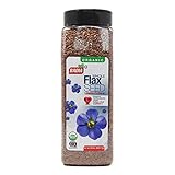 22 oz Organic Whole Flax Seed / Linaza Organica Entera Kosher