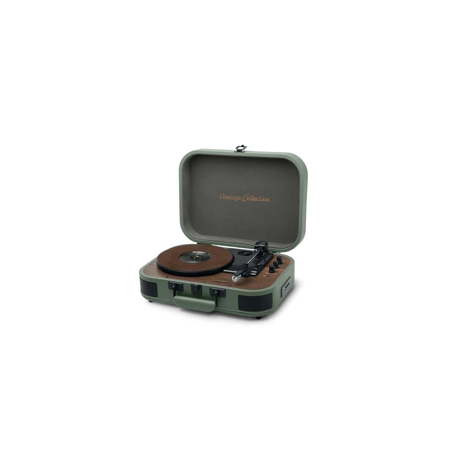 Muse Mt-207pgr Black - Tocadiscos Con Altavoces