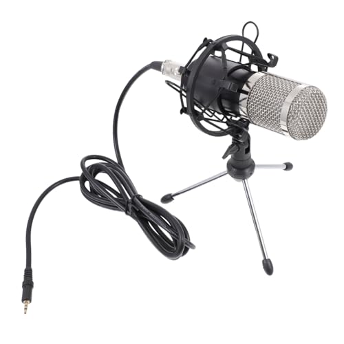 Microphone à condensateur filaire de haute finition avec corps traité par pulvérisation