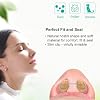 3 Ultra-Breathable Nasal Filters with 12 Pairs of Replacement Filters, Seasonal and dust Allergies aid (Narrow, Small, 3 Filters+12 Replacements)