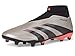 Adidas Unisex League Laceless Firm Ground, Platin Metallic/Aurora Black/Turbo, 10