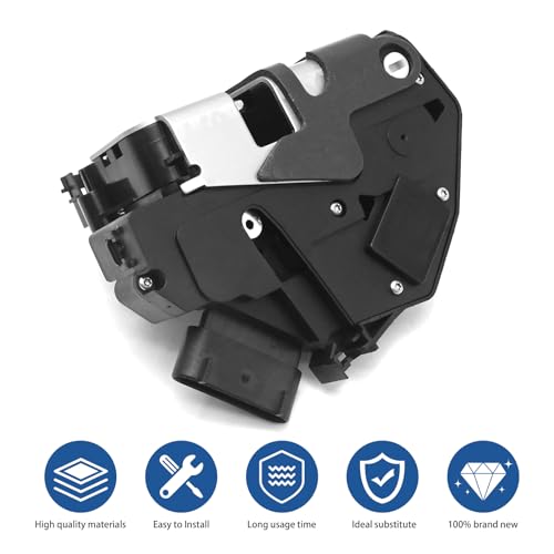 Image of 5 Pin Door Lock Latch Actuator Driver Side Front Left Replacement for Ford Fiesta 2011 2012 2013 2014 2015 2016 2017 2018 2019 Replacement for MKX MKZ 2011-2017 Replaces DLA1182