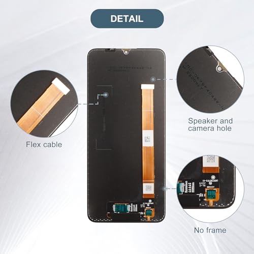 Pantalla LCD para TCL 40XL T608M con modulo tactil de 6.75 pulgadas y herramientas 4
