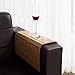 GEHE Sofa Arm Tray Table - Flexible/Foldable Couch Arm Table Perfect for Drink & Snacks Great Armrest Tray (16.5