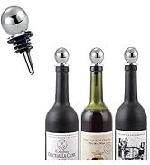 Bouchon Champagne Garde Bulles Lot De 8 Bouchons à Champagne Et Vin En Acier Inoxydable - Étanches Et Réutilisables - 10 Cm Bec Verseur