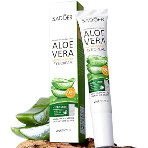HAORQEE Hydrating Aloe Vera Eye Cream Cover