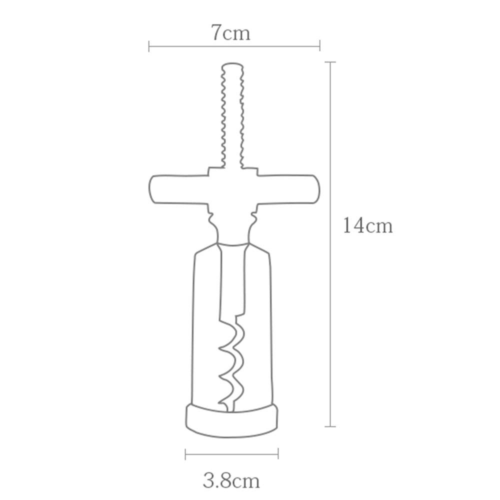 Korkenzieher-Weinöffner, Weinflaschenöffner Kellnerkorkenzieher Manueller Korkenzieherentferner