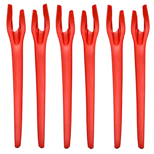Jambes en Silicone Rouge Antidérapant pour Radar EV Path Lot de 3