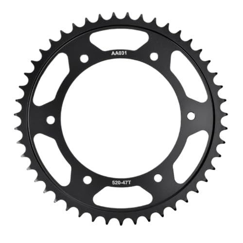 F650 Dakar Funduro F650 GS F650GS G650GSユニバーサルフィットアフターマーケット交換部品用のオートバイフロントおよびリアスプロケットと互換性(520 47T)