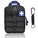 flintronic Erste Hilfe Taktische Hüfttaschen, Militär Kompakt Gürteltasche Multifunktional Bauchtasche Tasche Beutel für Camping Wandern Radfahren Klettern und Reisen Mit Karabiner