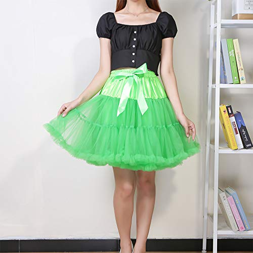 Image of Tutu Skirt as Well as Petticoat above Knee Underskirt Tulle Crinoline slip