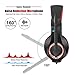 immagine 1Cuffie da gioco con microfono cablato sull'orecchio Ingresso da 3.5 mm Rumore luminoso a LED Riduzione del suono surround virtuale per PC PS4 Xbox One Switch Mac Laptop