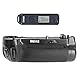 Khalia-Foto Batteriegriff Passend für Nikon D750 + Funk-Timer-Fernauslöser ähnlich MB-D16 MK-DR750 Akkugriff perfekt für Hochformat