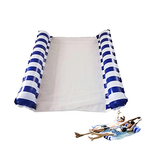 Hamaca Inflable para Piscina - Flotadores de tamaño Adulto en PVC Duradero | Juguete Flotante para Piscina, Ocio Acuático, Relajación, Playa o Piscina, Diseño Cómodo y Práctico