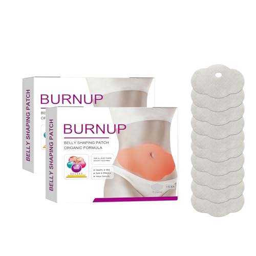 Banda de abdominoplastia Cinta Moldeadora Abdominal Pack de dos, Reduce Grasa Abdominal, Acelera Metabolismo, Uso Diario Cómodo y Discreto, Pegatinas Anticelulitis y Quemaduras de Grasa