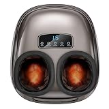 Vimproce Shiatsu Foot Massager Machine for Plantar Fasciitis and Neuropathy, with Soothing Heat,Deep