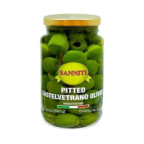 Sanniti Pitted Castelvetrano Olives - 19 Ounce Jar Cover