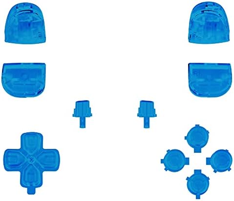 eXtremeRate Replacement D-pad R1 L1 R2 L2 Triggers Share Options Face Buttons for ps5 Controller BDM-010/020, Custom Full Set Buttons Repair Kits with Tools for ps5 Controller - Purple
