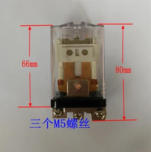Relé electromagnético de alta potencia JQX-59F 1Z 80A duradero 4