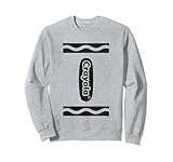 Crayola Halloween Colorful Vintage Crayon Costume Sweatshirt