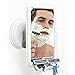 Changing Lifestyles Safe-er-Grip Shower Mirror with 2 Razor Hooks