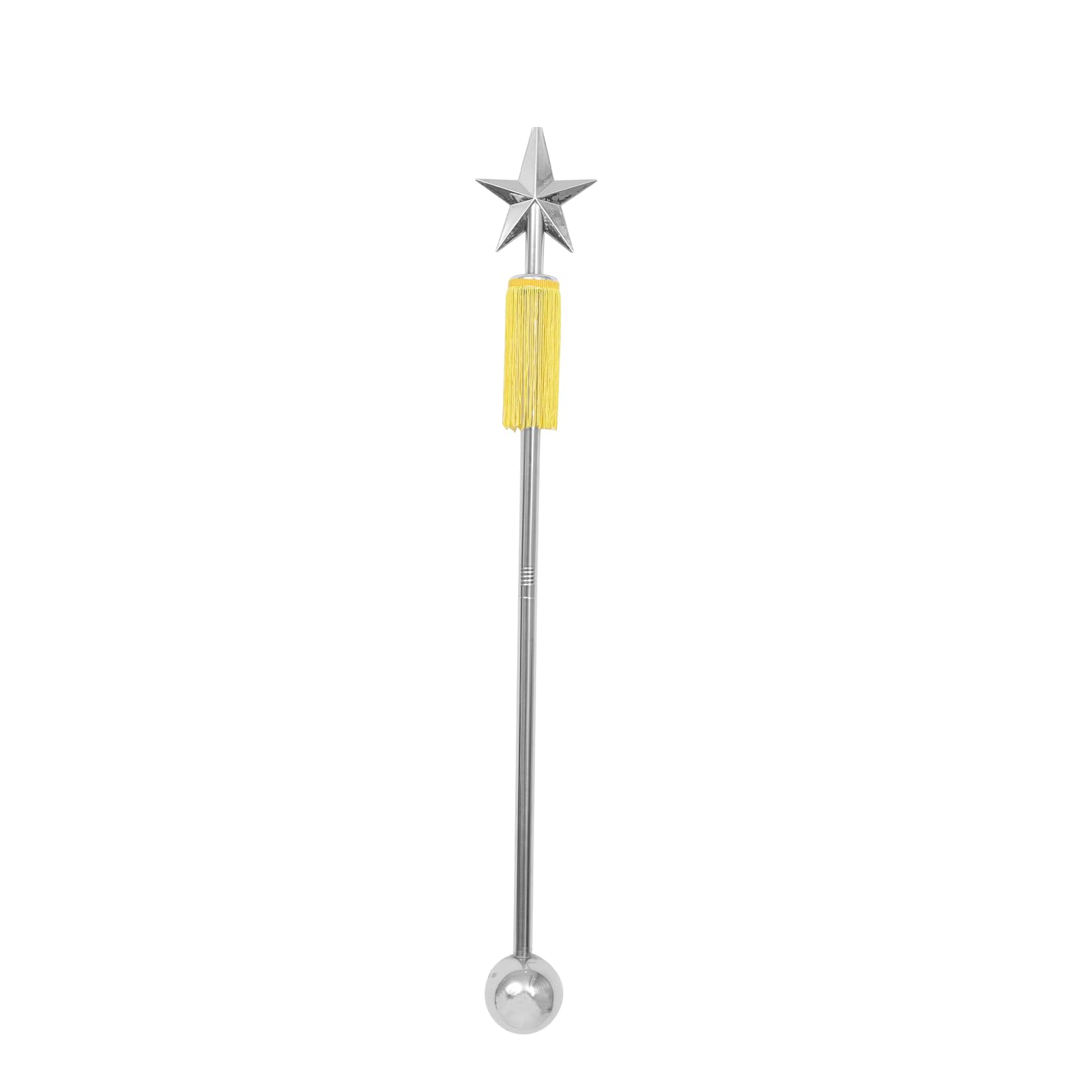 Dirigentenstab aus Edelstahl, 90cm, Silber für Orchester | Abs Anteil, Geeignet für Konzert und Show Aufführung, für Schüler und Lehrer Zufällige Farbe