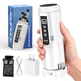 Hopelake Insulin Cooler Travel Case, Portable Insulin Refrigerator(4-7 Pens), Medication Travel Cooler with Temp Display(32℉-68℉), USB Charging/Dedicated Backup Power/Portable Cup Sleeves