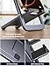 JSAUX Cell Phone Stand, Foldable Aluminum Adjustable Phone Holder for Desk Portable Travel Essentials Office Accessories for iPhone 17 16 15 14 13 Pro Max Samsung S25 S24 S23 Ultra Kindle-Gray