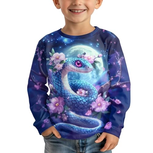 Xpyiqun T Shirts for Girls 3-16 Years Kids Athletic Long Sleeve Shirt Graphic Tee Casual Crewneck Pullover Top4