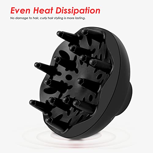 Mingzhe Difusor de cabelo universal acessórios de estilo de cabelo Secador de cabelo difusor de cach