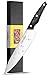 Produktbild LECOKIT Profi 20cm Küchenmesser | Chefmesser Kochmesser Allzweckmesser | aus hochwertigem Rostfreier Stahl | Extra Scharfe Messerklinge |Ergonomischer Komfort Holz-Griff