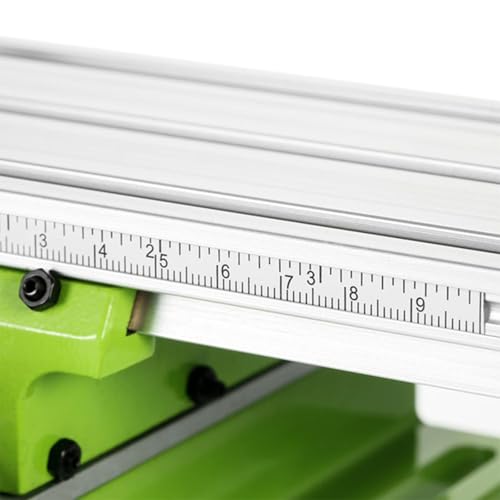 Rankomu Mini Fresadora Torno de Mesa de Trabalho Banco Composto Portátil X-Y Mesa Deslizante Cruzada