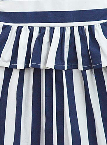 Image of A.T.U.N. (All Things UBER Nice) Girls Cotton Empire Waist Knee Length Sleeveless Casual Dress